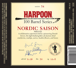 Harpoon Nordic Saison July 2015