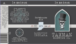 La Maison Saison/farmhouse Ale July 2015