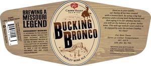 Crown Valley Brewing Bucking Bronco July 2015