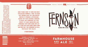 Farmhouse Ale June 2015