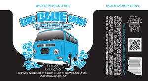 College Street Brewhouse & Pub Big Blue Van