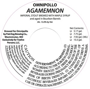 Omnipollo Agamemnon July 2015