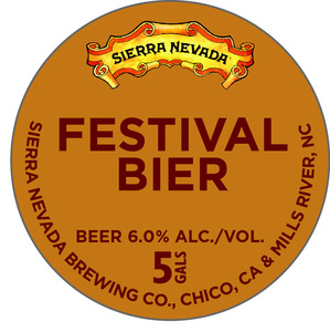 Sierra Nevada Festival Bier July 2015