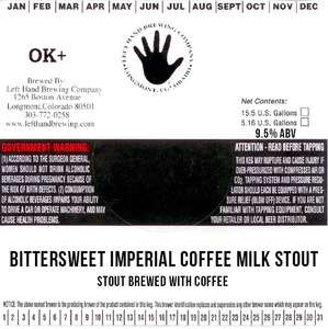 Left Hand Brewing Company Bittersweet