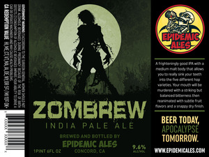 Epidemic Ales Zombrew July 2015