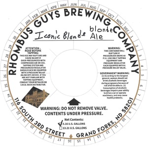 Iconic Blonde Blonde Ale July 2015