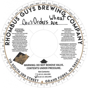 Doc's Orders Wheat Ale