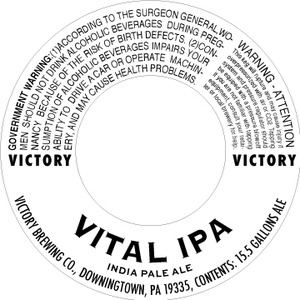Victory Vital IPA July 2015