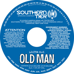 Southern Tier Brewing Company Old Man