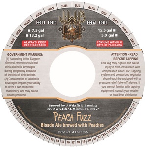J Wakefield Brewing Peach Fuzz