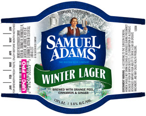 Samuel Adams Winter Lager July 2015