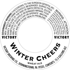 Victory Winter Cheers July 2015