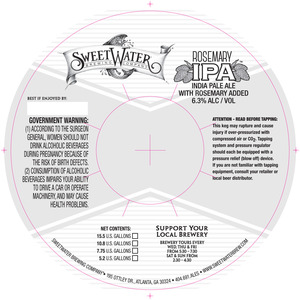 Sweetwater Rosemary IPA July 2015