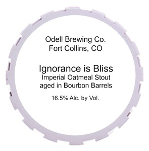 Odell Brewing Company Ignorance Is Bliss