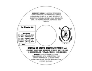 Oxbow Brewing Company La Griseta