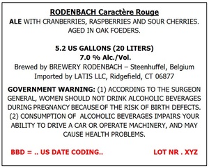 Rodenbach Caractere Rouge