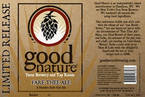 Good Nature Brewing Fare Thee Ale