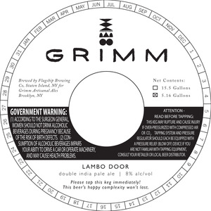 Grimm Lambo Door July 2015