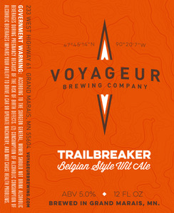 Trailbreaker Belgian Style Wit Ale 