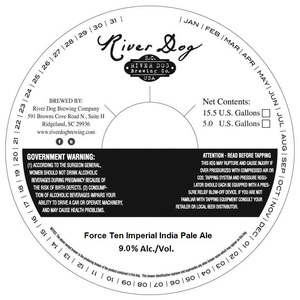 River Dog Brewing Company Force Ten Imperial IPA