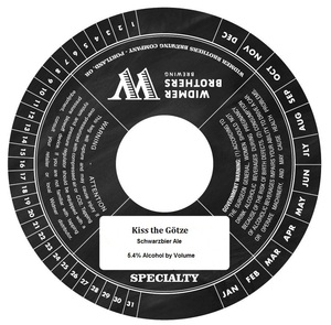 Widmer Brothers Brewing Company Kiss The GÖtze