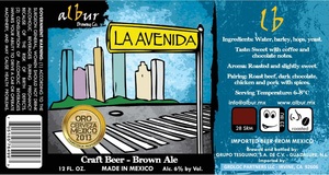 Albur Brewing Co. La Avenida July 2015