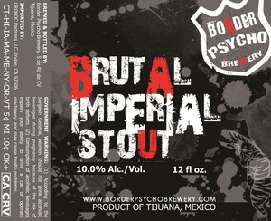 Border Psycho Brewery Brutal July 2015