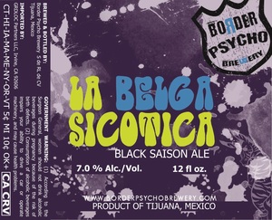 Border Psycho Brewery La Belga Sicotica