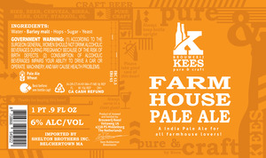 Brouwerij Kees Farm House Pale Ale July 2015
