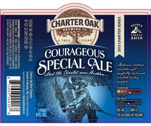 Charter Oak Beer Company Courageous Special Ale