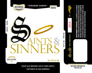 Big Boss Brewing Saints And Sinners