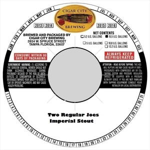 Two Regular Joe's July 2015