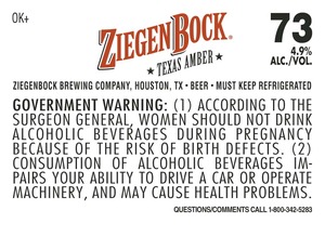 Ziegenbock Amber 