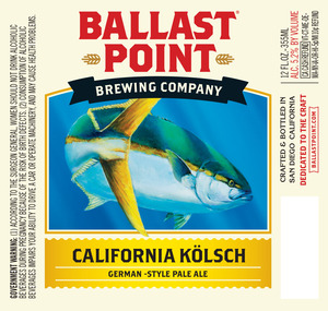 Ballast Point California Kolsch