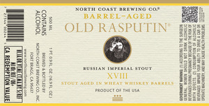 North Coast Brewing Co. Barrel Aged Old Rasputin