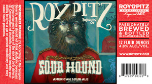 Roy-pitz Brewing Company Sour Hound Ale July 2015