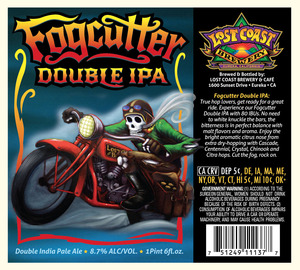 Lost Coast Brewery Fog Cutter Double India Pale Ale July 2015