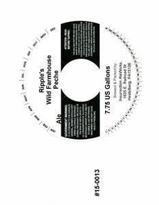 Insurrection Aleworks Ripple's Wild Farmhouse Peche