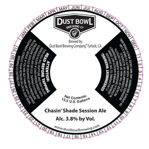 Chasin' Shade Session Ale July 2015