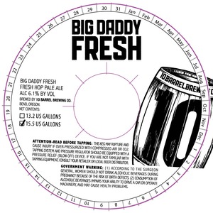 10 Barrel Brewing Co. Big Daddy Fresh July 2015