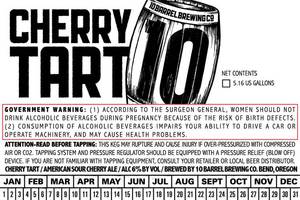 10 Barrel Brewing Co. Cherry Tart July 2015