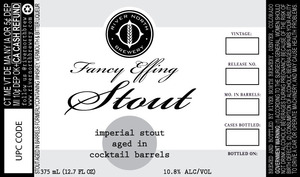 River North Brewery Fancy Effing Stout July 2015