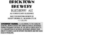 Bricktown Brewery Bluesberry Ale