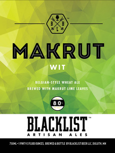Blacklist Makrut Wit