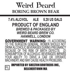 Weird Beer Boring Brown Bear