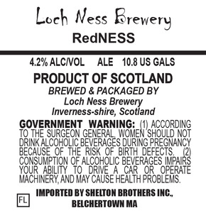 Loch Ness Brewery Redness July 2015
