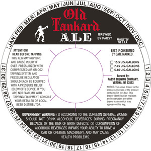 Old Tankard Ale July 2015