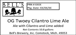 Bell's Og Twoey Cilantro Lime Ale July 2015