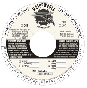 Motorworks Brewing Oktoberfest