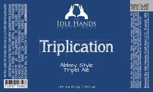 Idle Hands Craft Ales Triplication